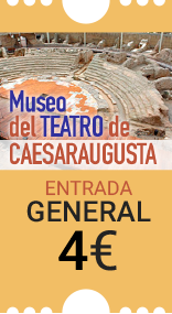 Museo del Teatro de Caesaraugusta. Entrada general: 4 euros