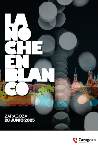 Cartel Noche en Blanco 2025