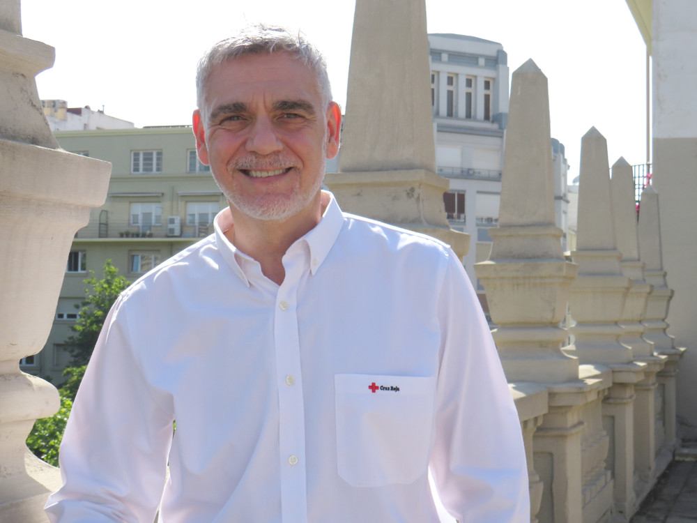 Ignacio Aguado, representante provincial de Cruz Roja Zaragoza