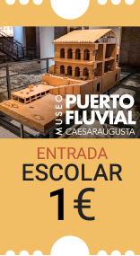 Museo del Puerto de Caesaraugusta. Entrada escolar 1 euro