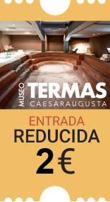 Museo de las Termas de Caesaraugusta. Entrada reducida 2 euros