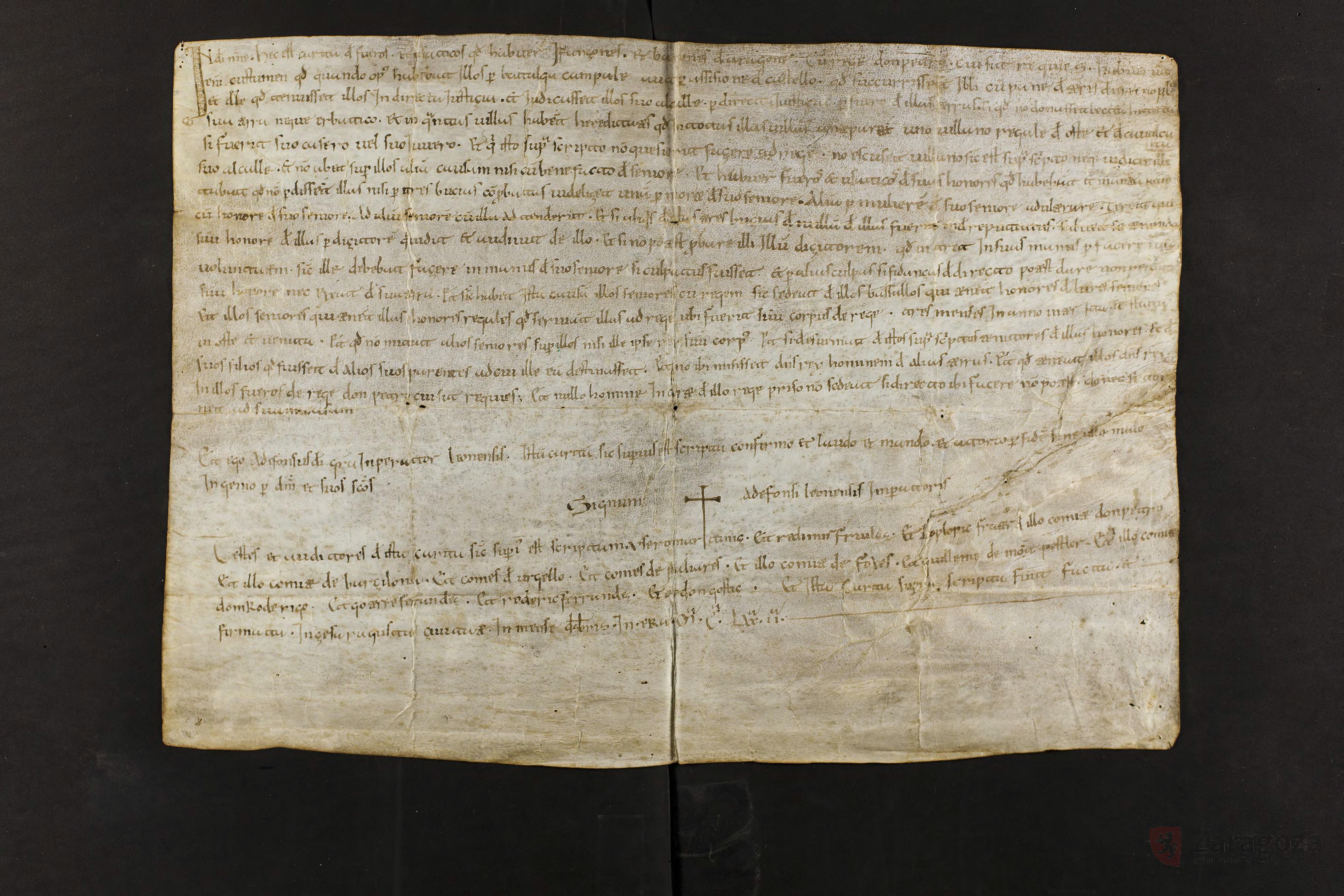 Confirmación fueros infanzones