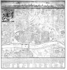 Plano de Zaragoza 1769