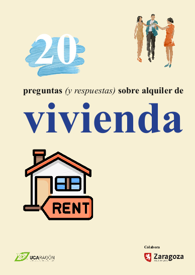 20 PREGUNTAS Y RESPUESTAS SOBRE ALQUILER DE VIVIENDA