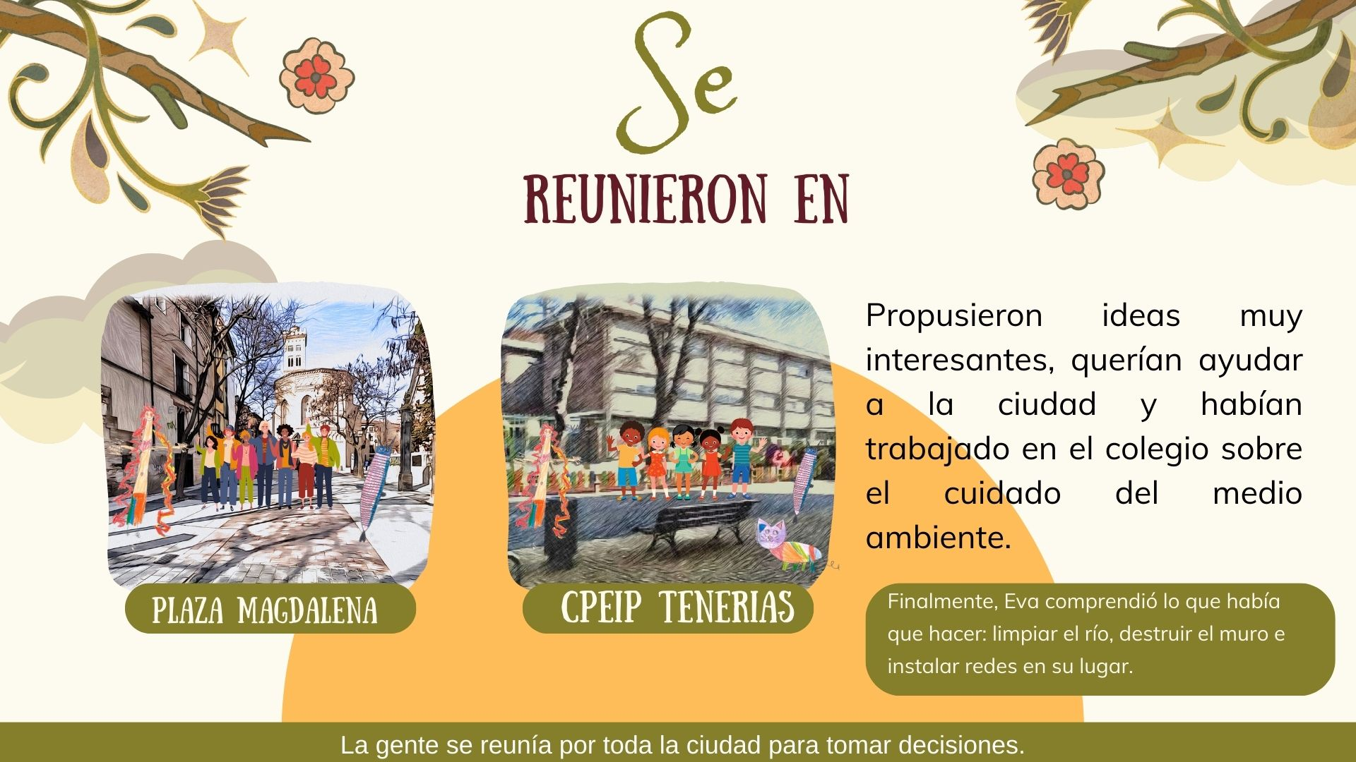 Cuento El río descontrolado y la piedra mágica del CEIP Tenerías
