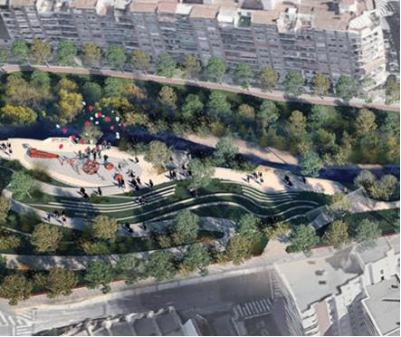 vista aerea del proyecto