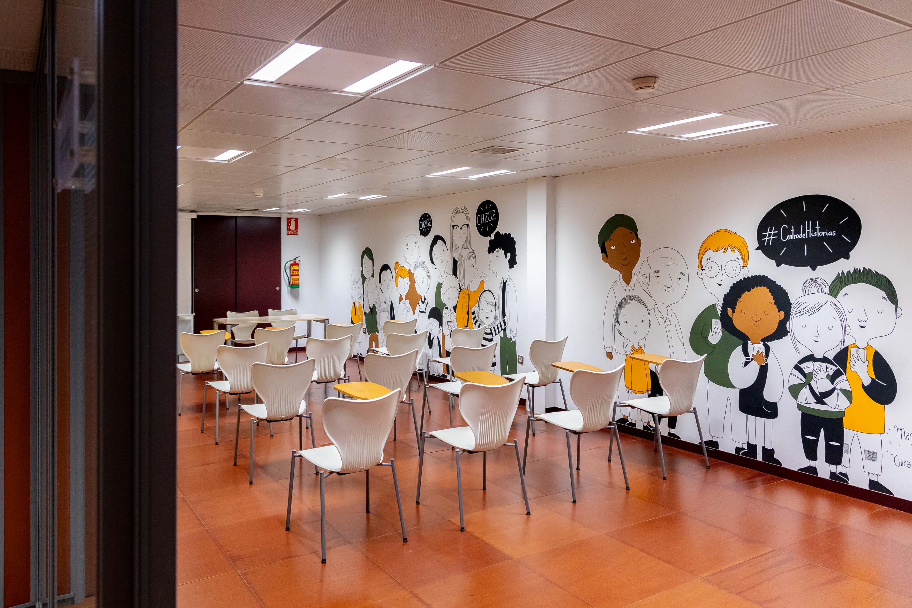 Aula Zaragoza del Centro de Historias Ayuntamiento de Zaragoza